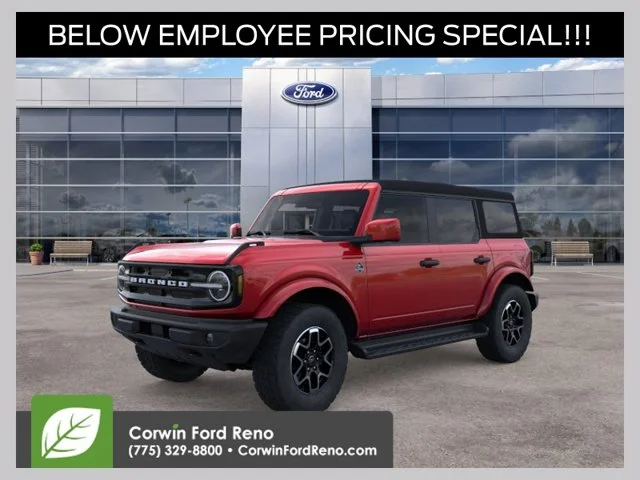 New 2026 Ruby Red Metallic Tinted Clearcoat Ford Outer Banks image 1