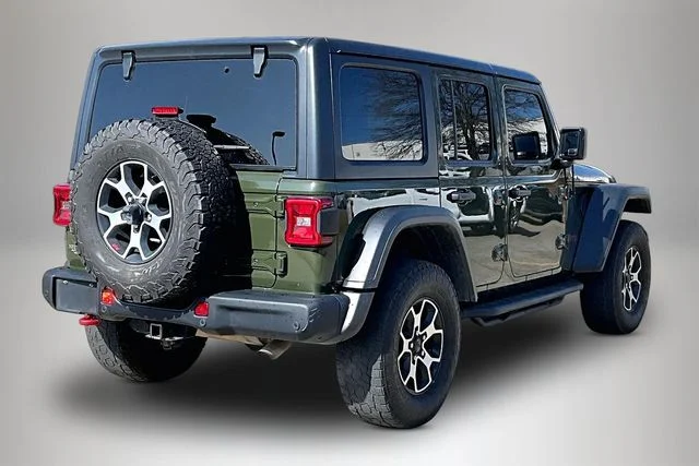 Used 2021 Green Jeep Unlimited Rubicon image 5