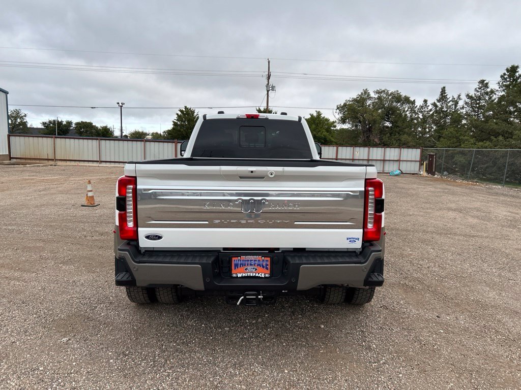 New 2026 Star White Metallic Tri-Coat Ford King Ranch image 5