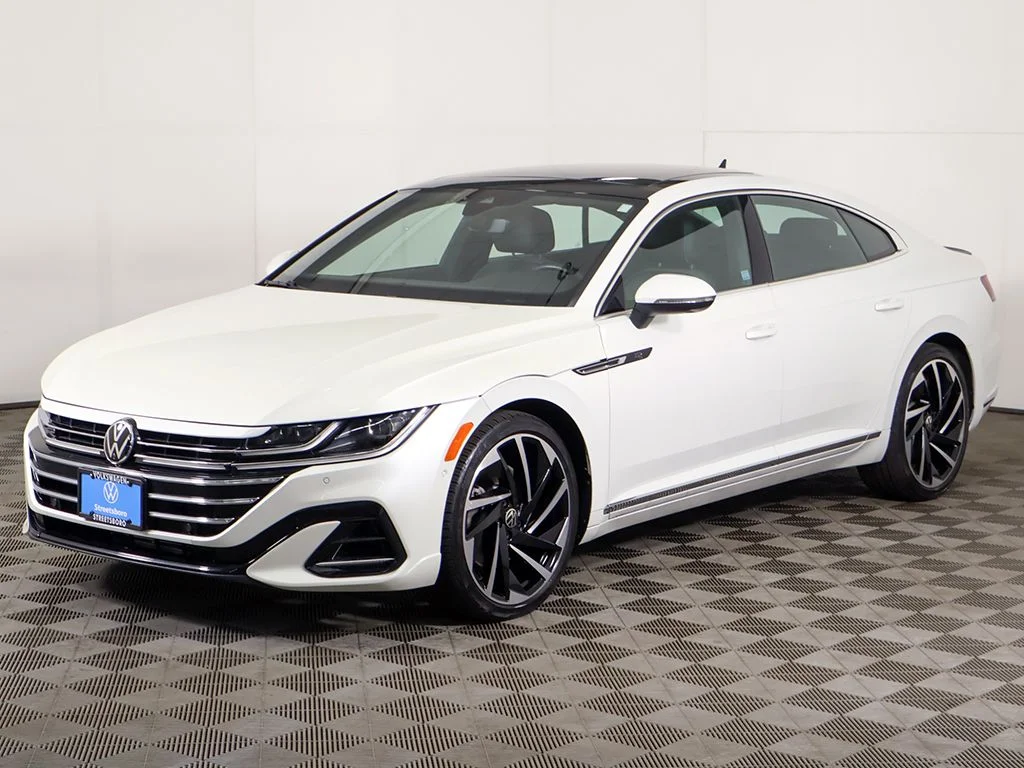 Used 2023 Opal White Volkswagen 2.0T SEL Premium R-Line image 13