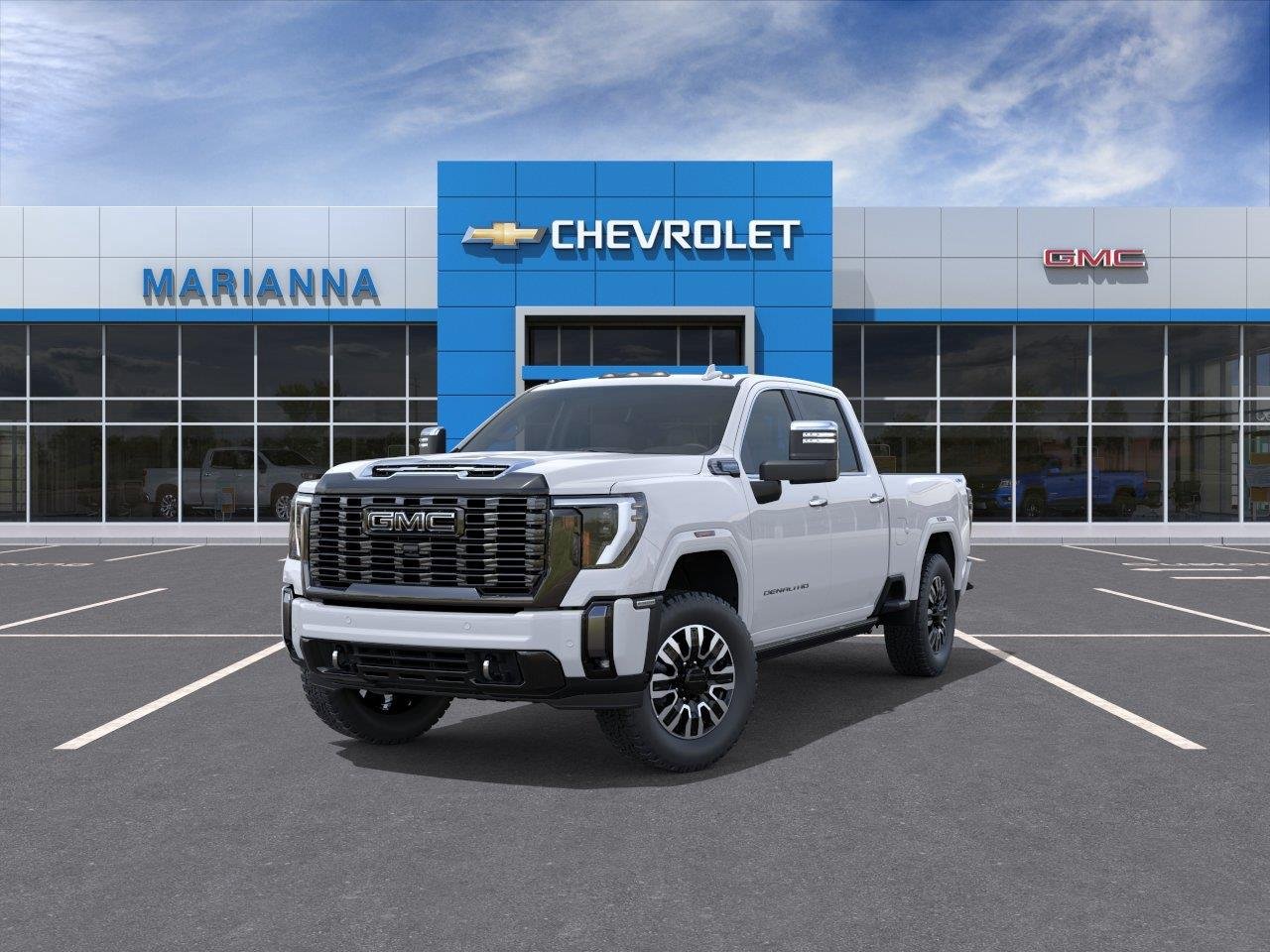 New 2026 Glacier White Tricoat GMC Denali Ultimate image 8