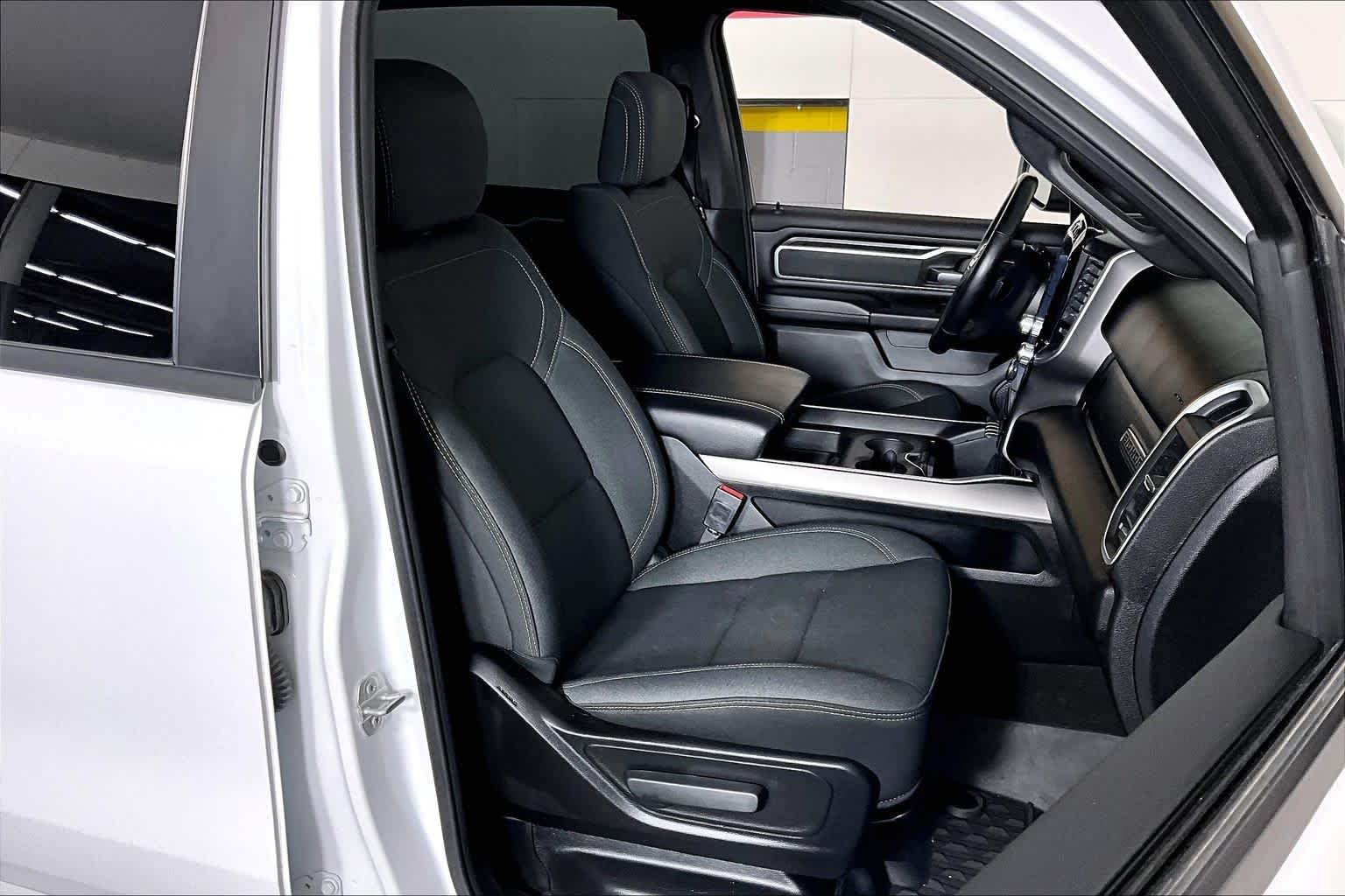 Used 2023 Bright White Clearcoat Ram Big Horn image 9