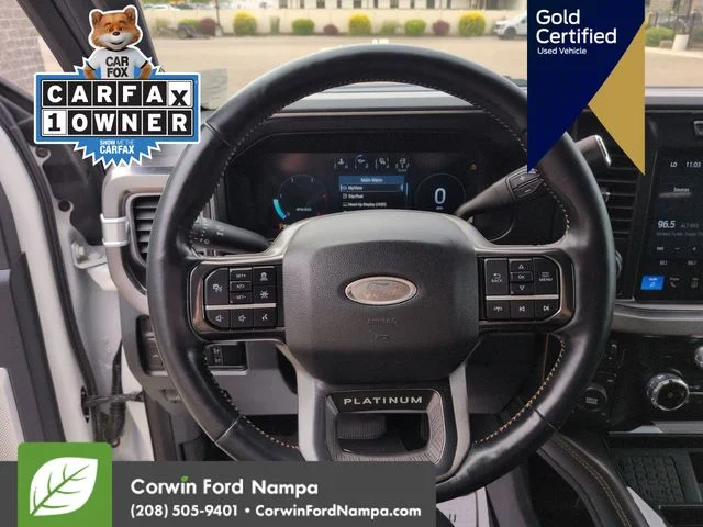 Certified Used 2024 White Ford Platinum image 16