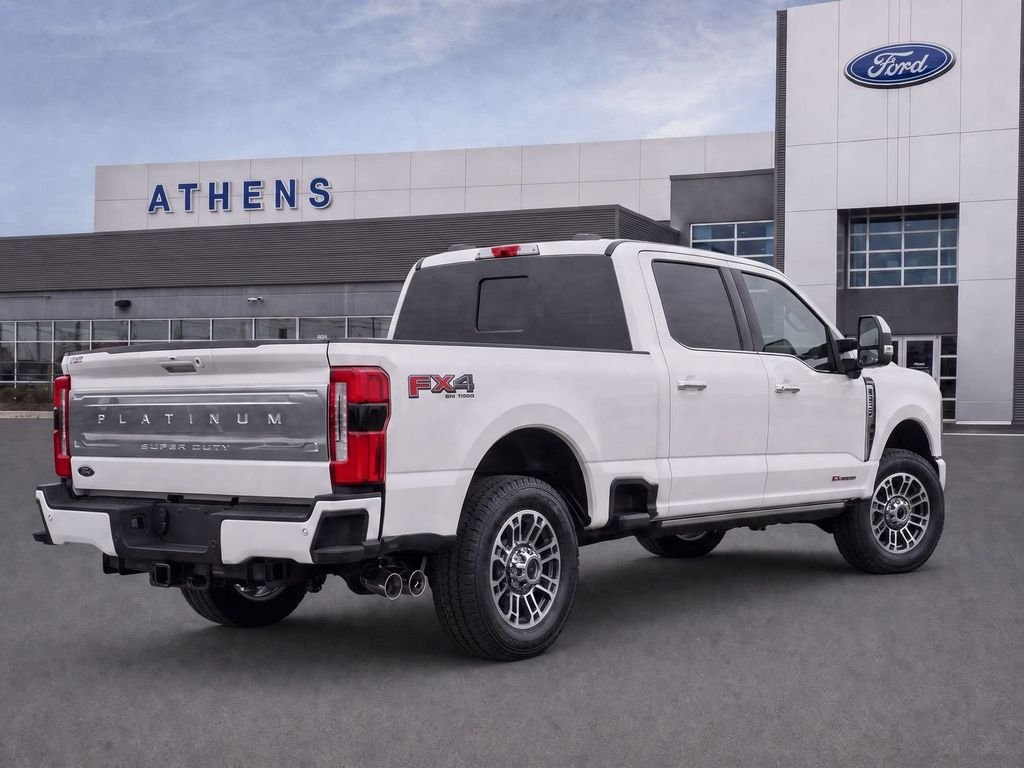 New 2026 Star White Metallic Tri-Coat Ford F-350® Platinum® image 3