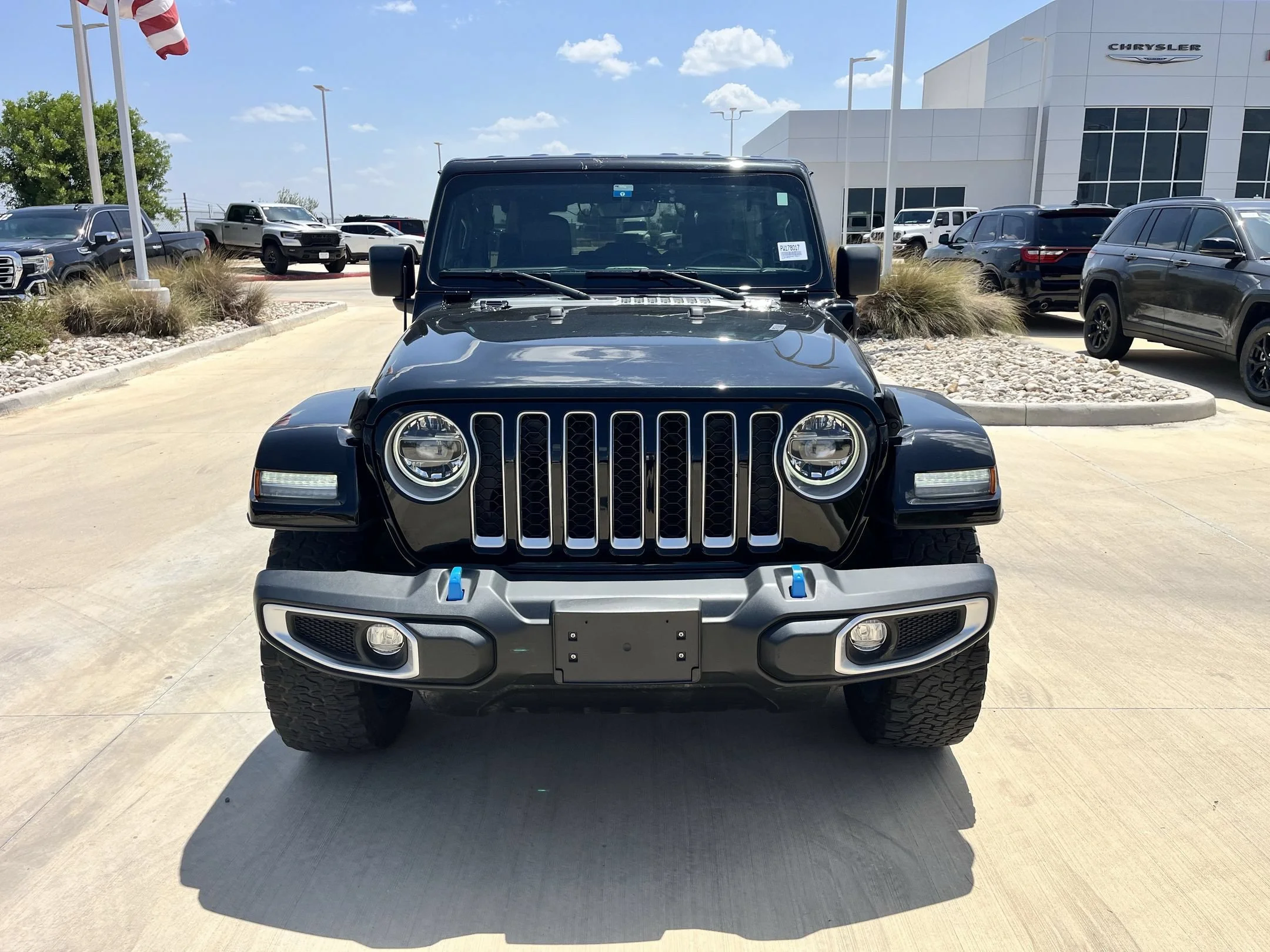 Used 2022 Black Jeep Unlimited Sahara 4xe image 8