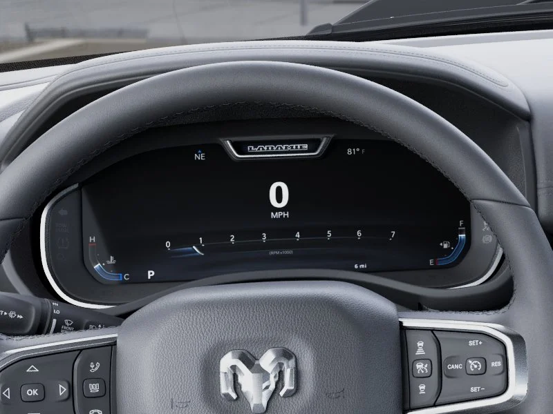 New 2026 Forged Blue Metallic Exterior Paint RAM Laramie image 44