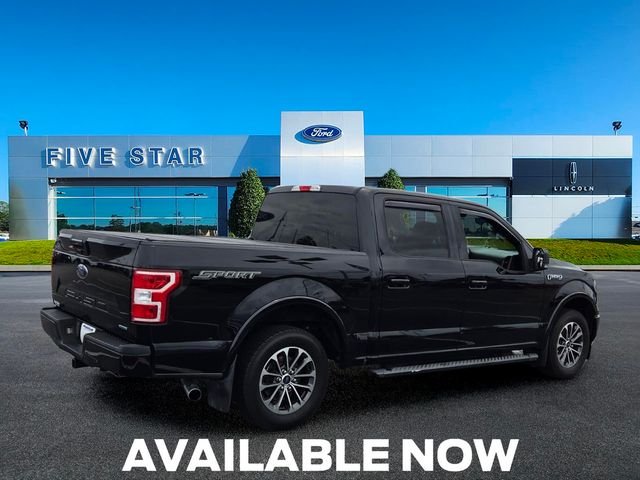 Used 2018 Shadow Black Ford XLT image 8