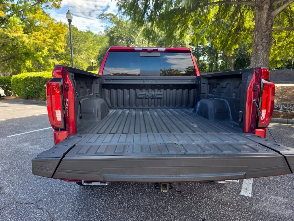 Used 2025 Volcanic Red Tintcoat GMC AT4 image 34