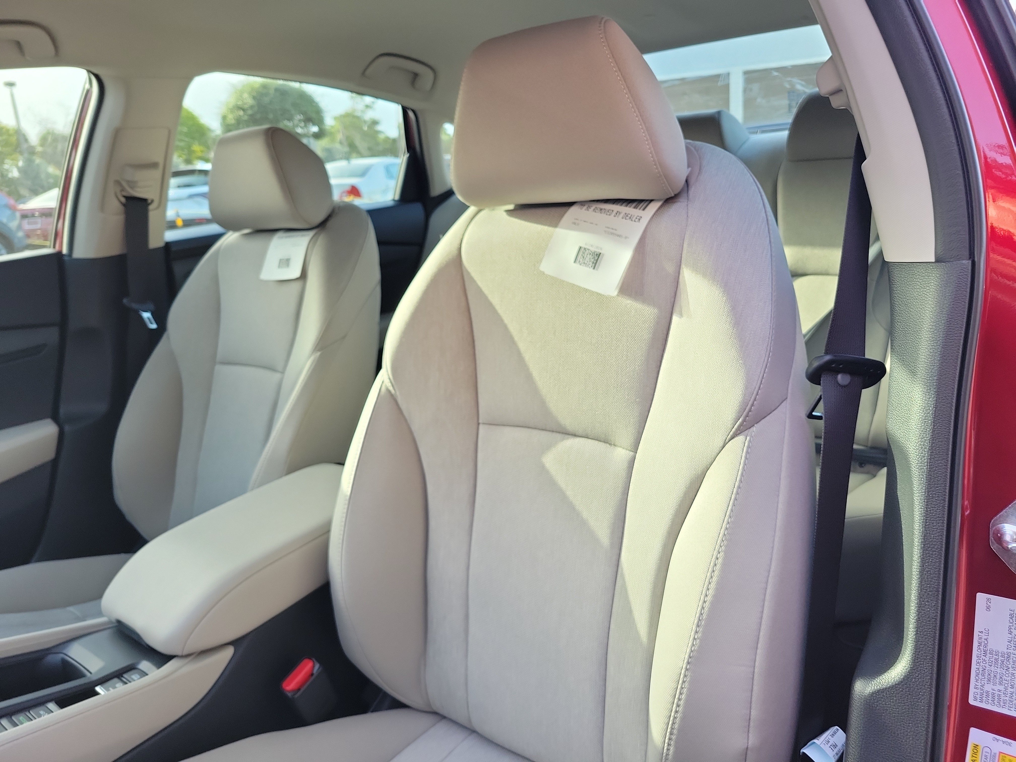 New 2026 Radiant Red Metallic Honda LX image 18