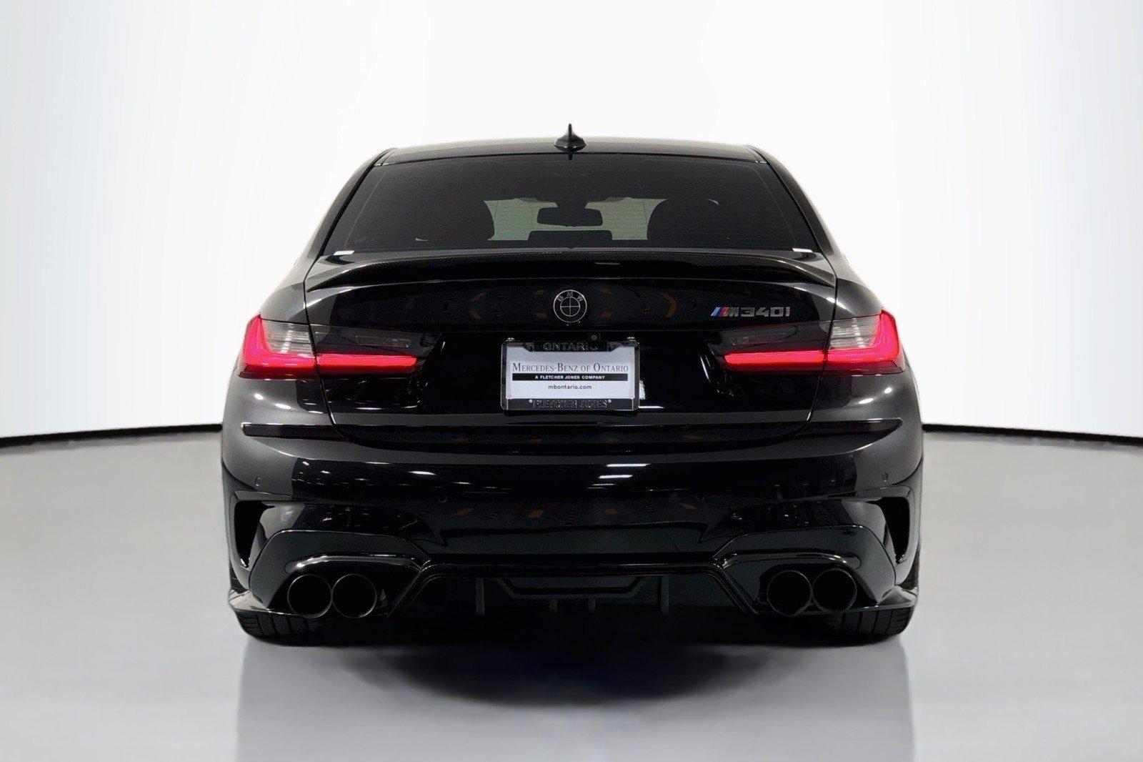 Used 2020 Black Sapphire Metallic BMW M340i image 4
