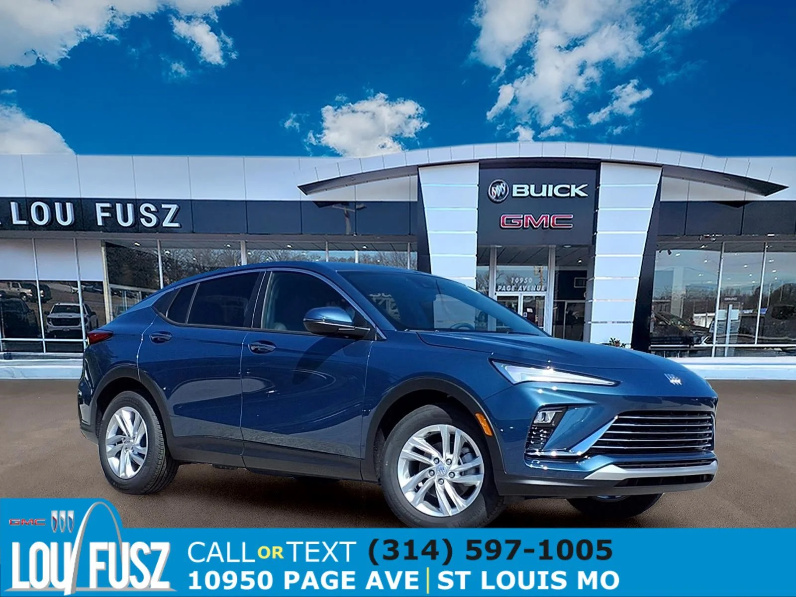 New 2026 Ocean Blue Metallic Buick Preferred image 1