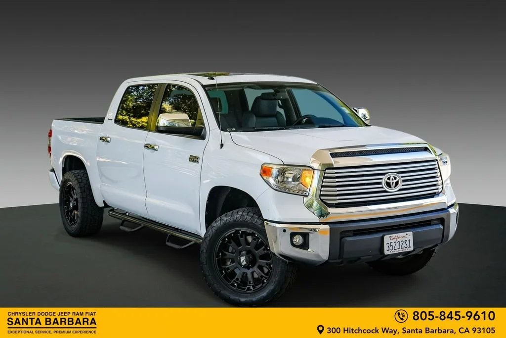 Used 2015 White Toyota Limited image 1