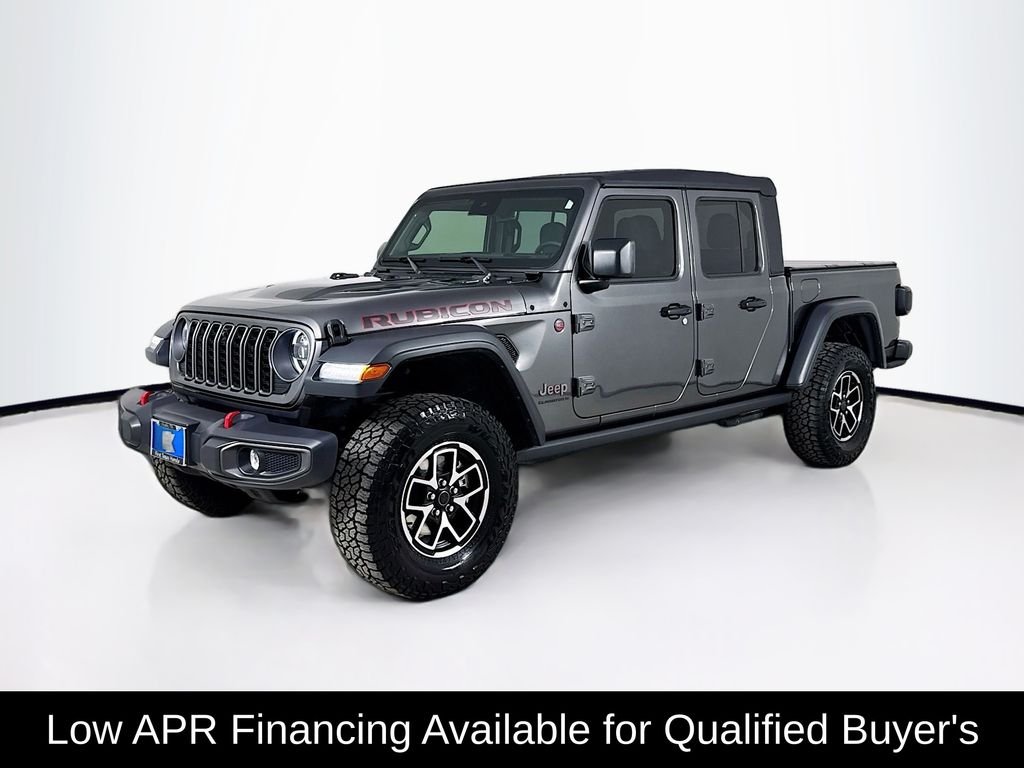 Used 2025 Granite Crystal Metallic Clearcoat Jeep Rubicon image 3