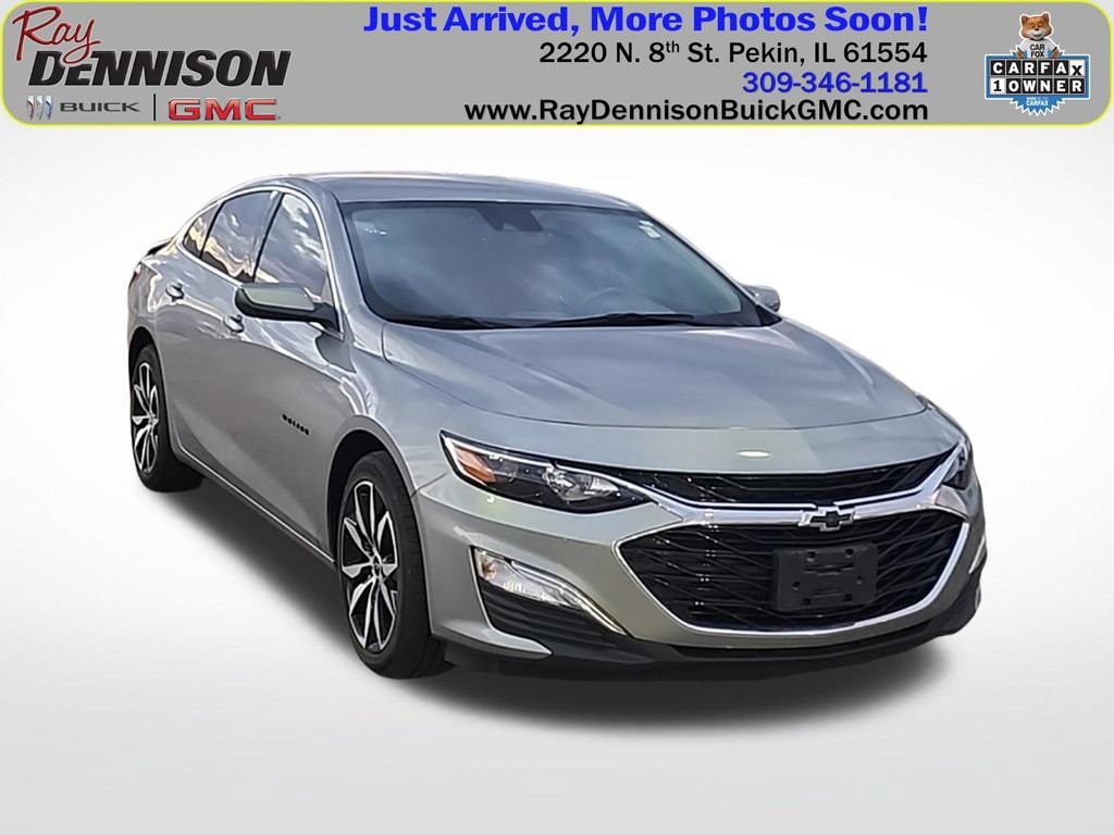 Used 2023 STERLING GRAY METALLIC Chevrolet RS image 1