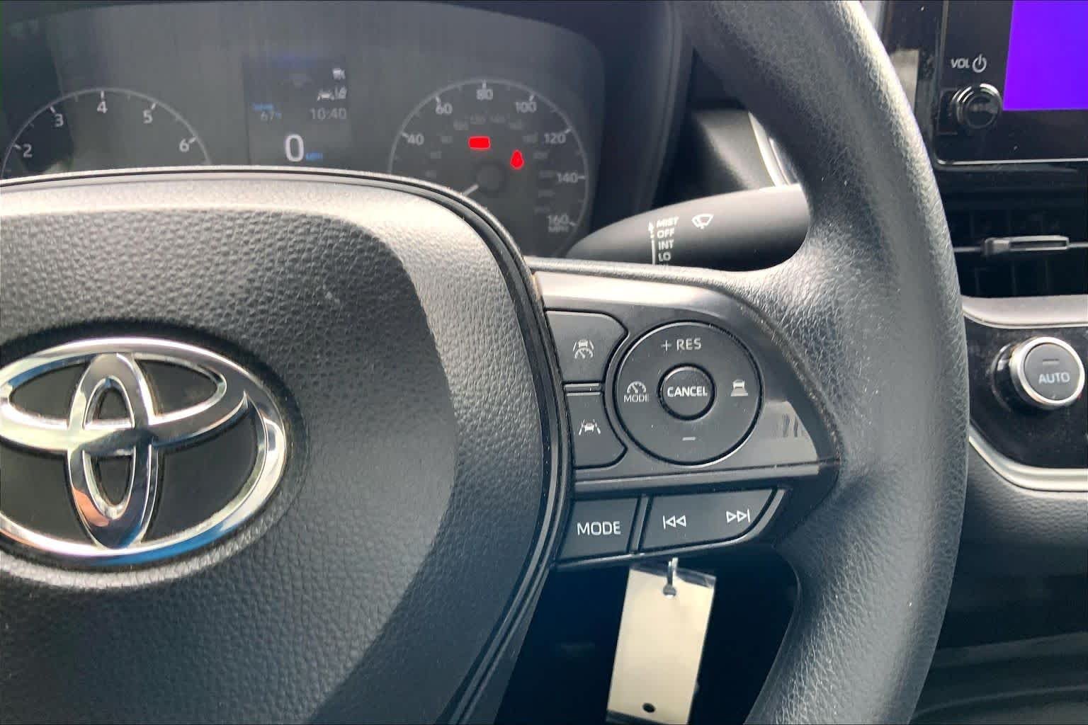 Used 2024 Classic Silver Metallic Toyota LE image 22