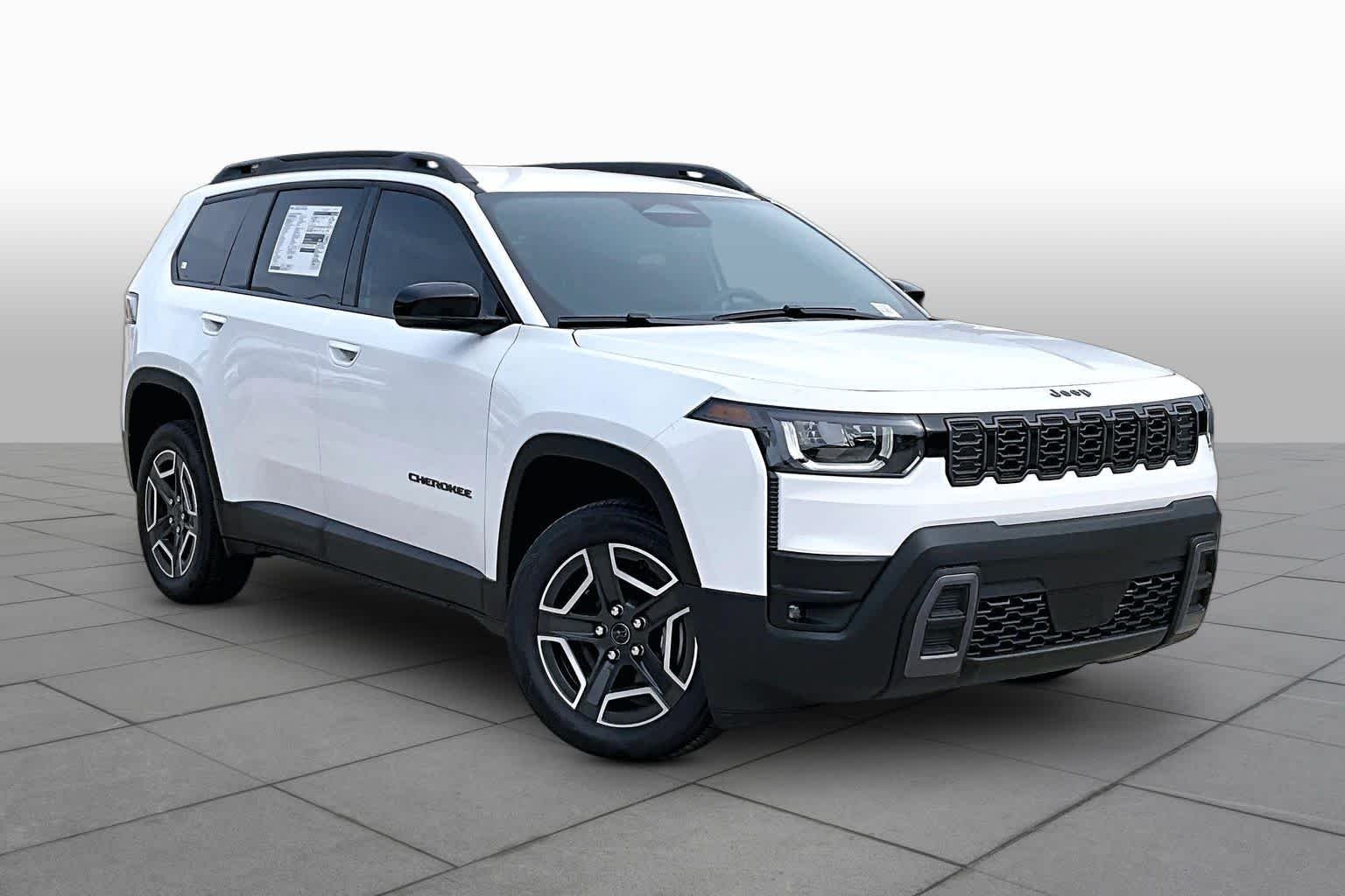 New 2026 Bright White Clear-Coat Exterior Paint Jeep Limited image 3