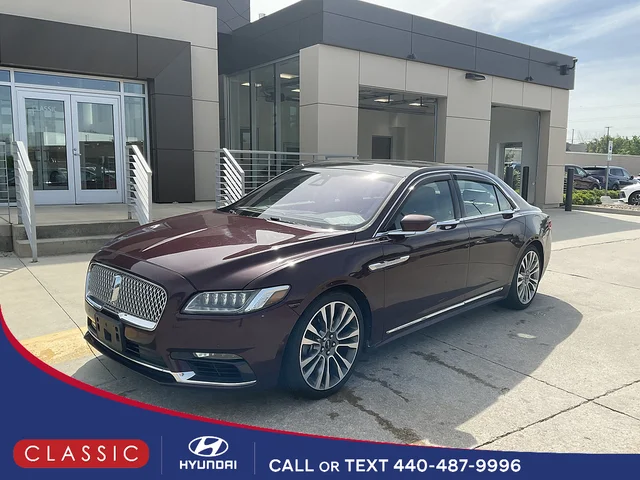 2017 Lincoln Continental 2017 Lincoln Continental Reserve Car