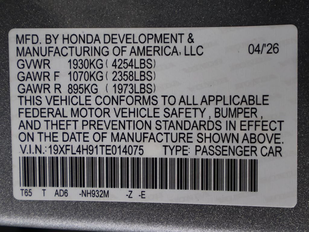 Used 2026 Silver Honda Sport Touring image 44