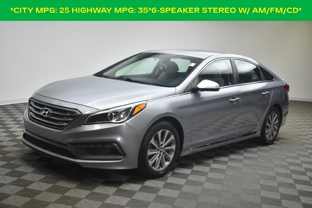 Used 2017 Hyundai Sonata Sport with VIN 5NPE34AFXHH442564 for sale in Barberton, OH