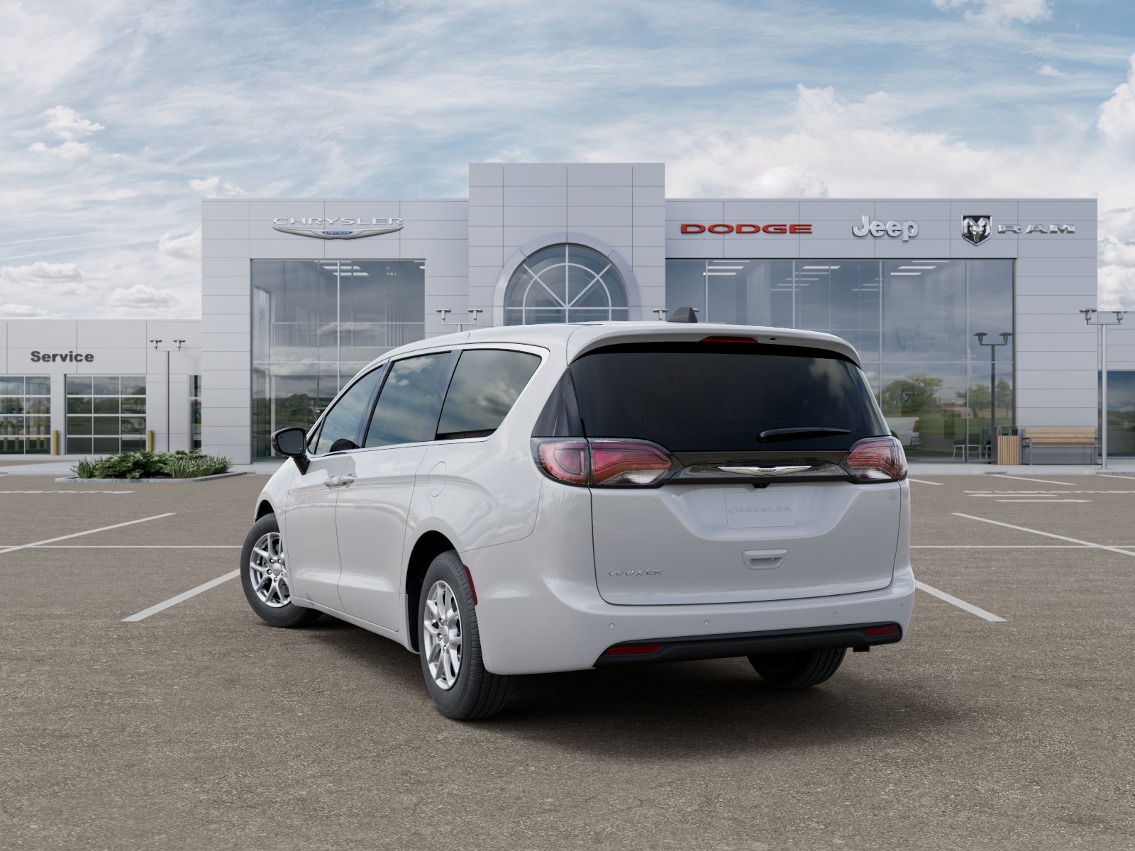 New 2026 Bright White Clear-Coat Exterior Paint Chrysler LX image 23