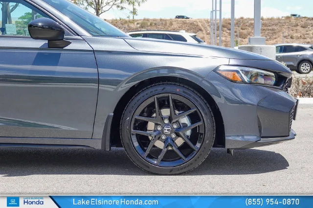 New 2026 Meteorite Gray Metallic Honda FWD Sport image 6