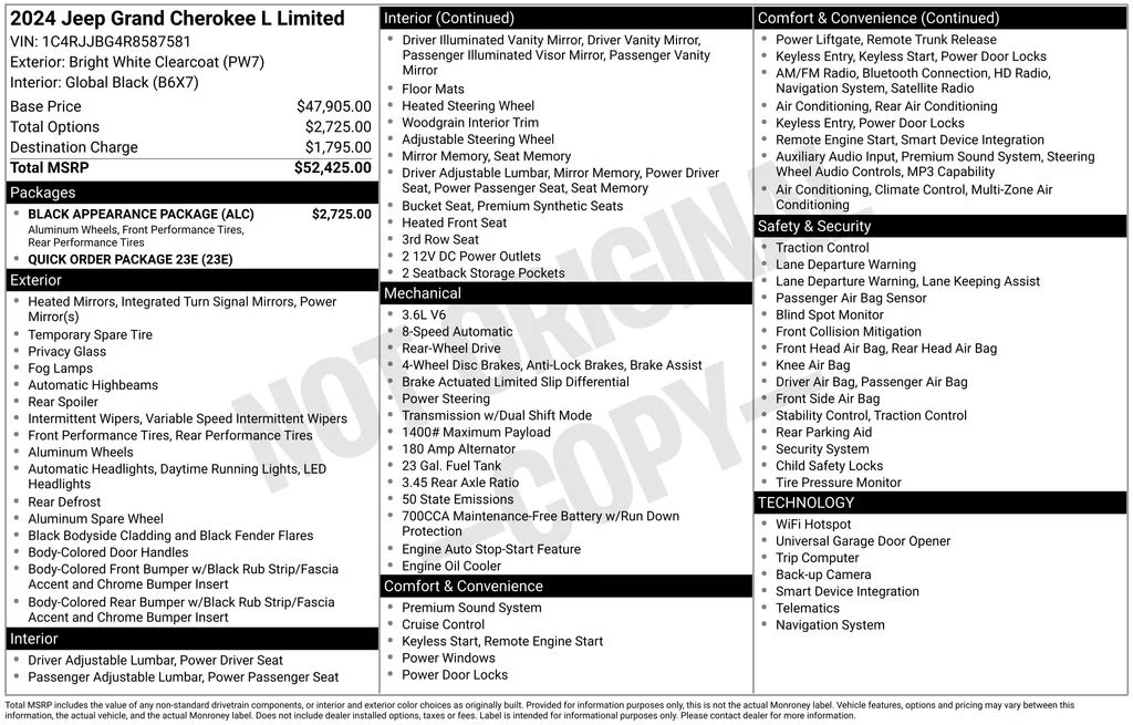 Used 2024 White Jeep Limited image 6