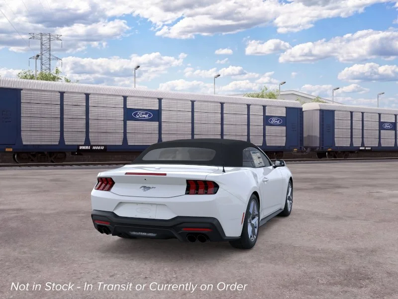 New 2026 Oxford White Ford EcoBoost® Convertible image 8