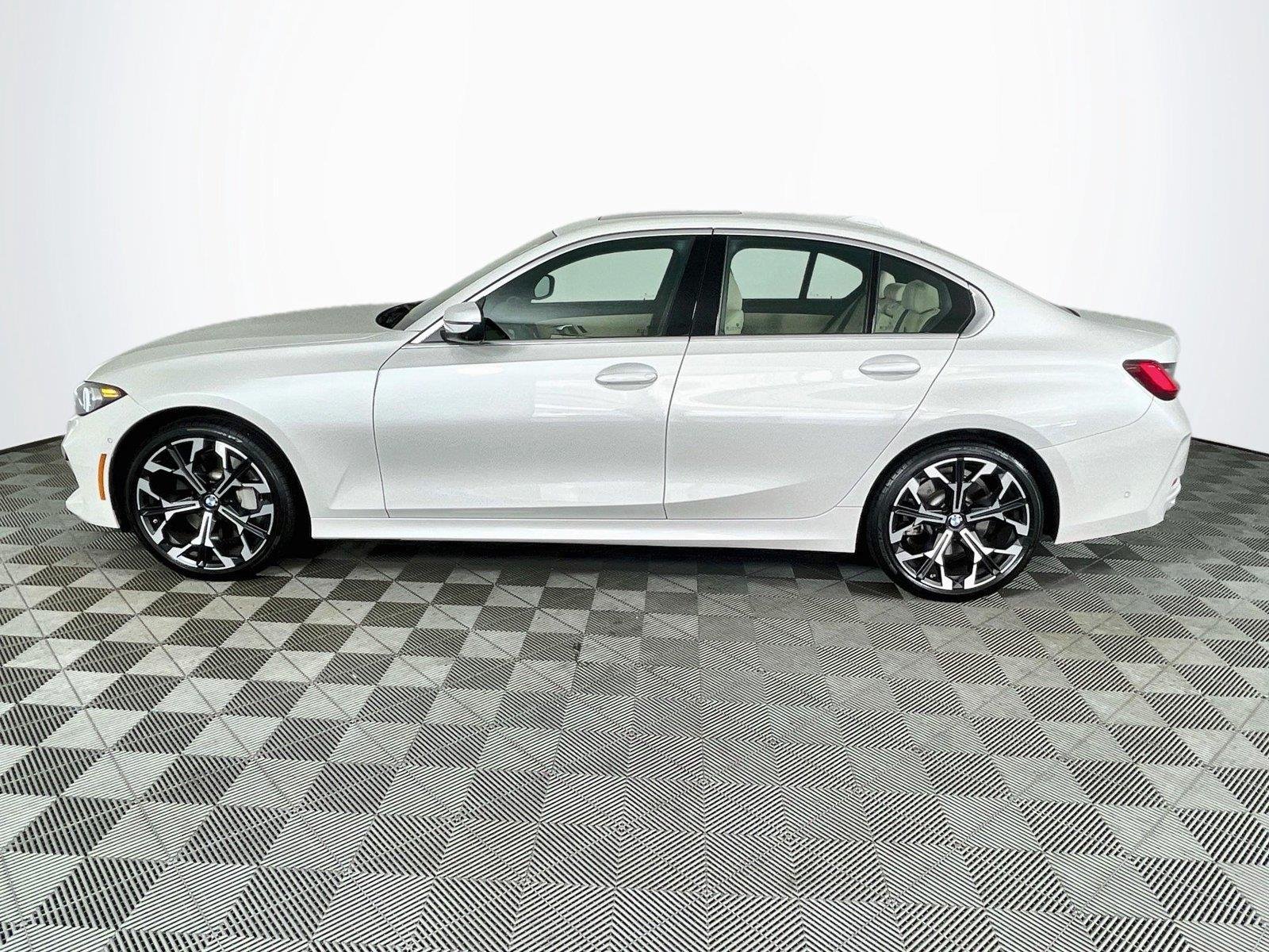 Used 2025 Mineral White Metallic BMW 330i xDrive image 4