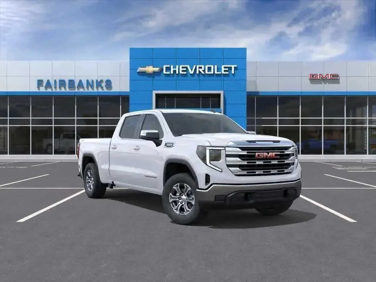 New 2026 Summit White GMC SLE image 1