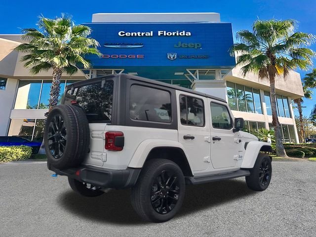 Used 2023 White Jeep Sahara 4xe image 5