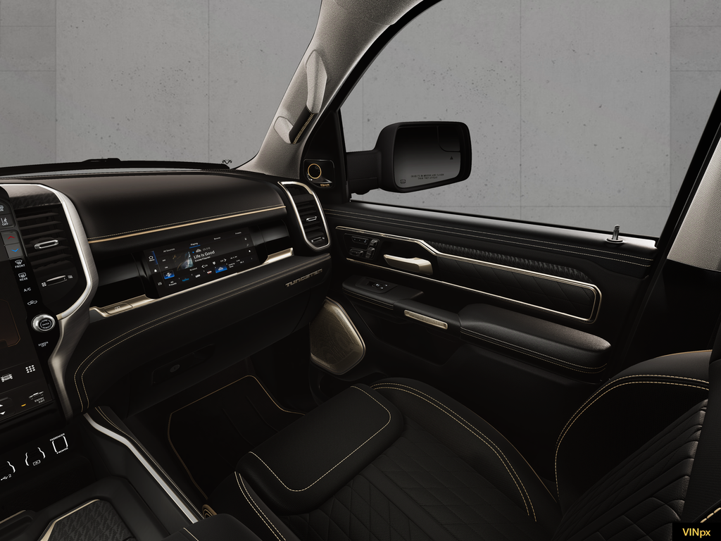 New 2026 Diamond Black Crystal Pearl-Coat Exterior Paint RAM Tungsten image 18