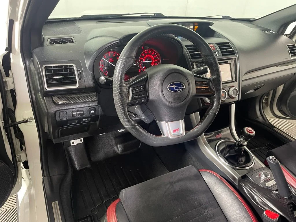 Used 2015 White Subaru WRX STi image 8