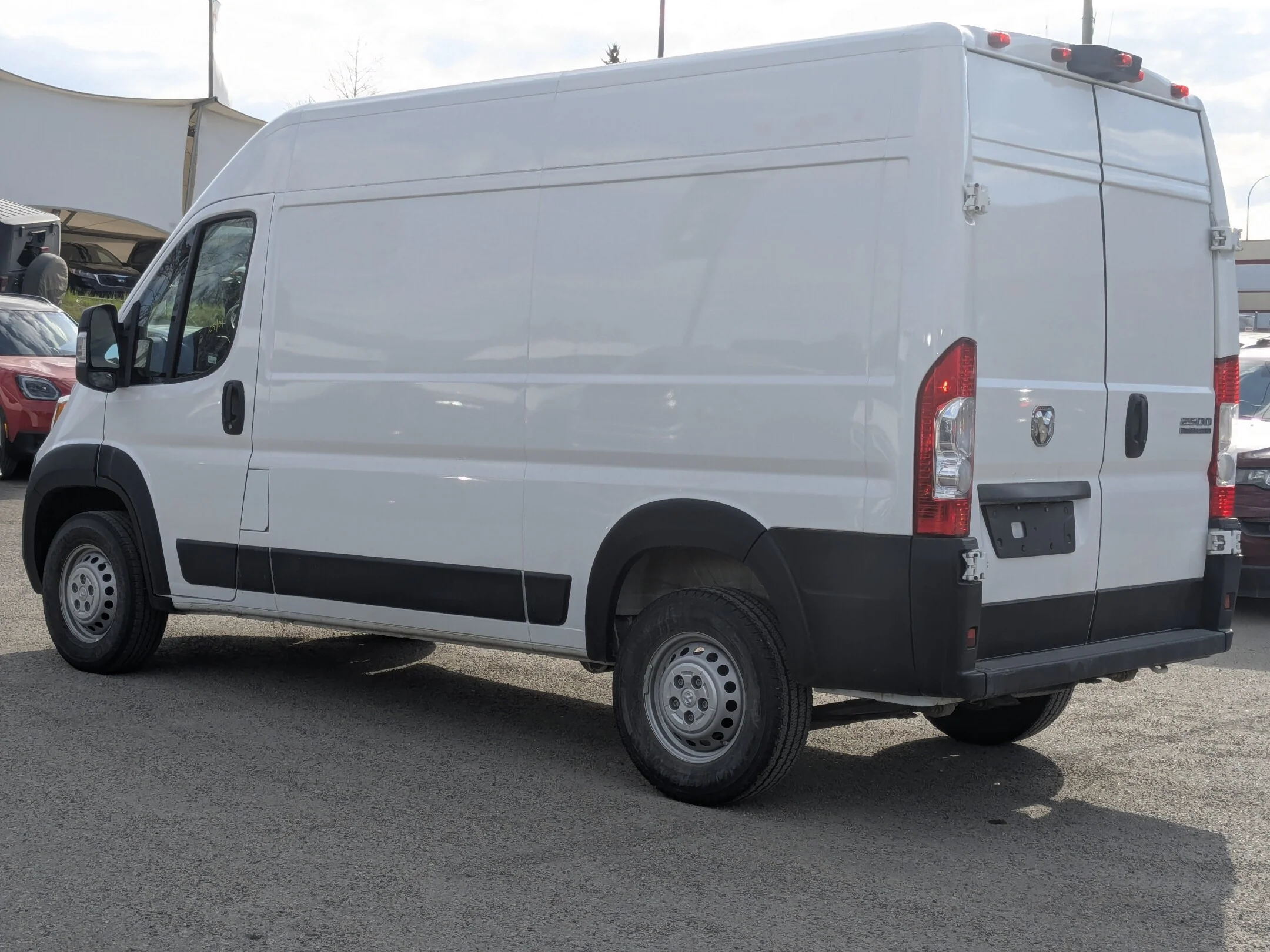 Certified Used 2025 White RAM Tradesman - - FWD - 2500 High Roof 136 WB w/Pass Seat & More! image 6