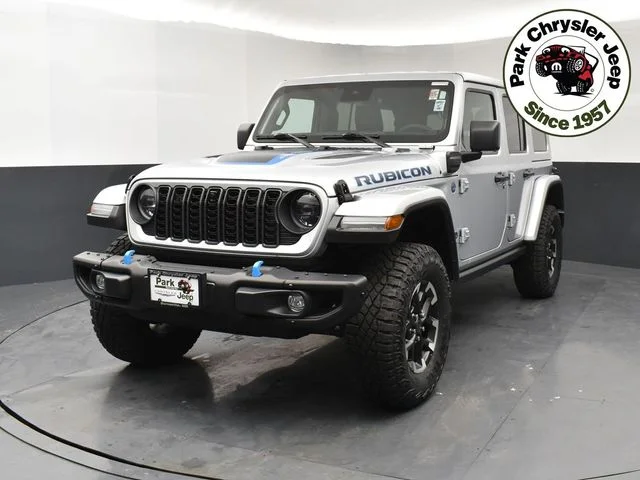 Certified 2024 Jeep Wrangler 4xe Rubicon X 4XE with VIN 1C4RJXR69RW126842 for sale in Burnsville, Minnesota