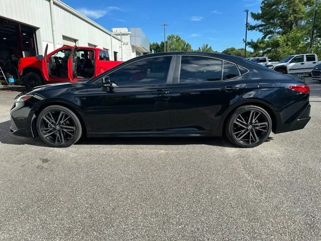 Used 2025 Midnight Black Me Toyota XSE image 2