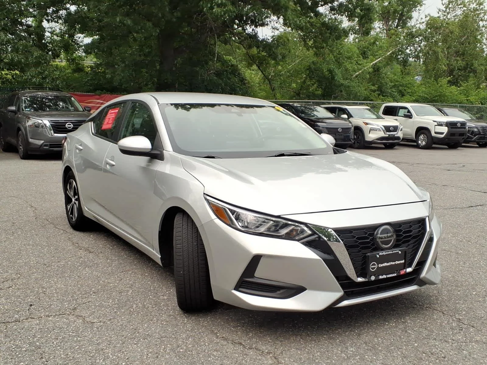 Certified Used 2023 Brilliant Silver Metallic Nissan SV image 3