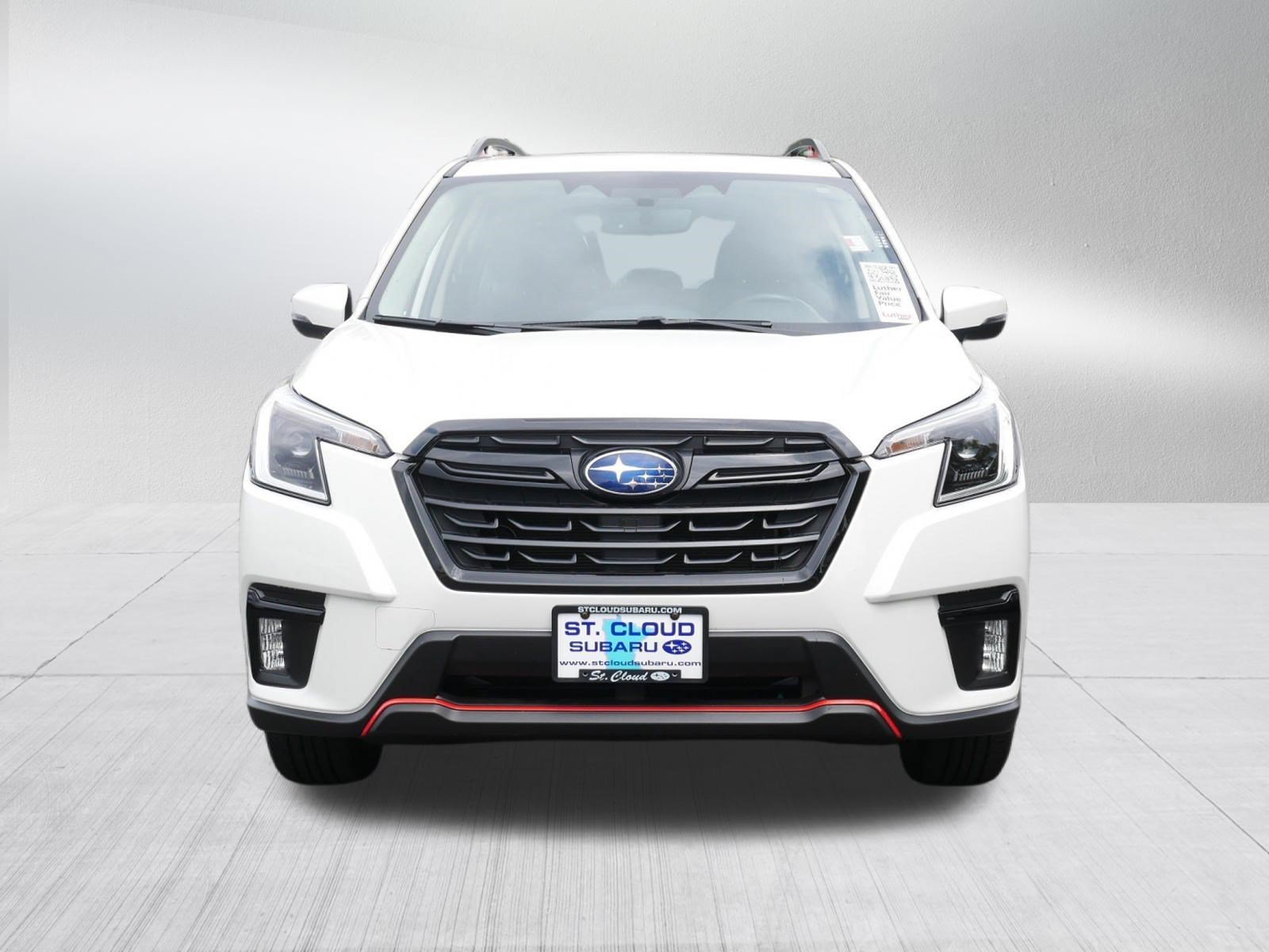 Certified Used 2023 Crystal White Pearl Subaru Sport image 2