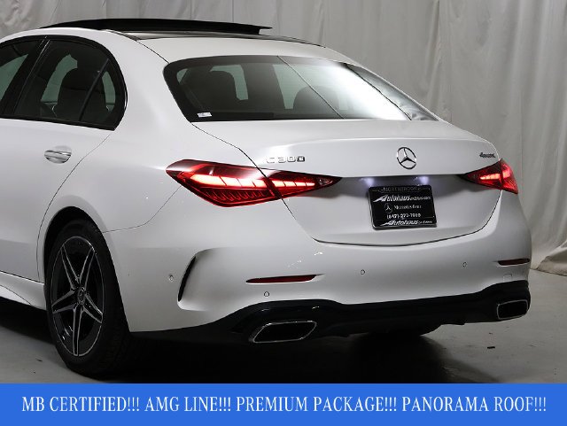 Certified Used 2023 Polar White Mercedes-Benz C 300 image 8