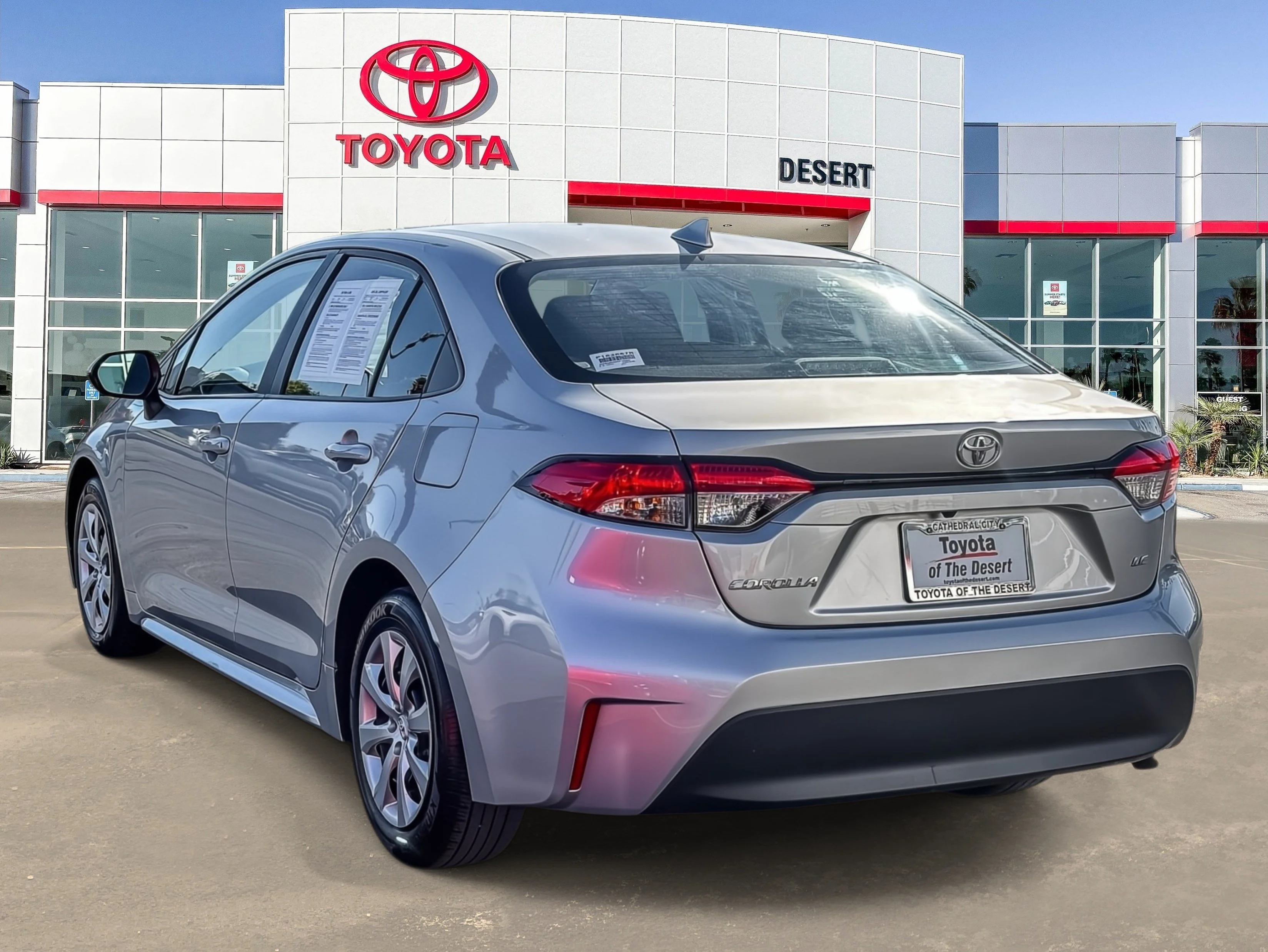 Certified Used 2024 Classic Silver Metallic Toyota LE image 4