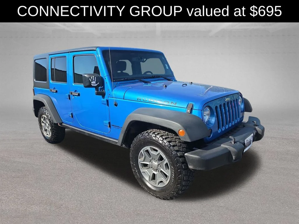 Used 2016 Blue Jeep Unlimited Rubicon image 8