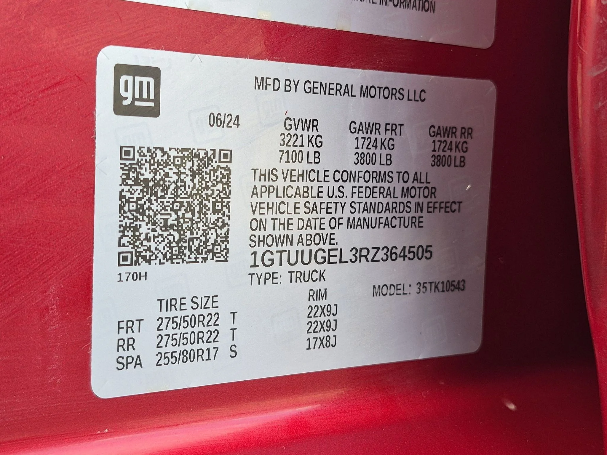 Used 2024 Volcanic Red Tintcoat GMC Denali image 26