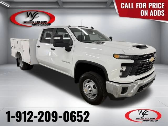 New 2026 Summit White Chevrolet Work Truck image 1