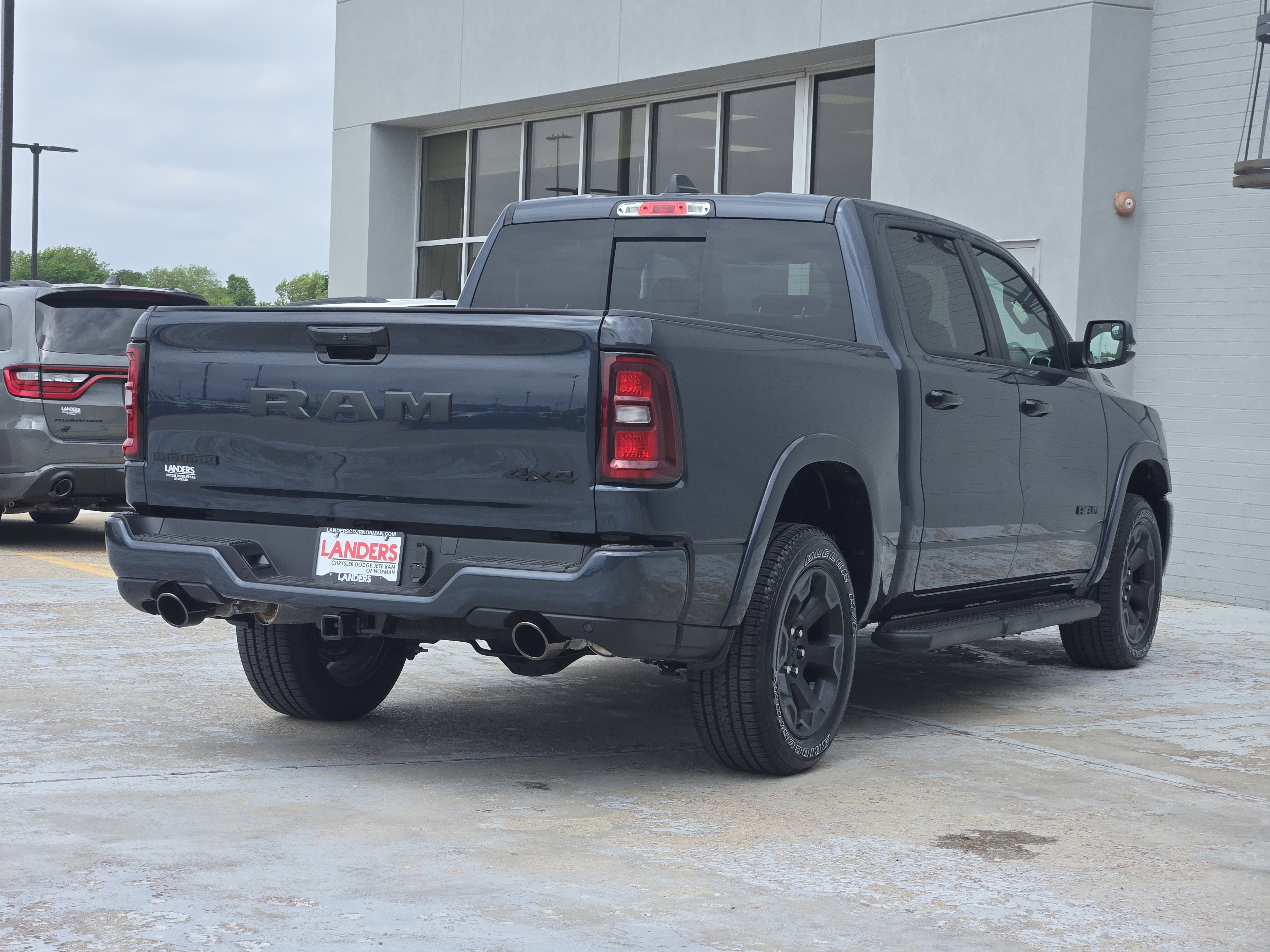 New 2026 Forged Blue Metallic Exterior Paint RAM Big Horn image 4