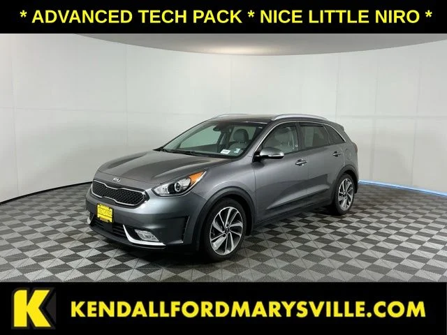 Used 2017 Gray Kia Touring image 1