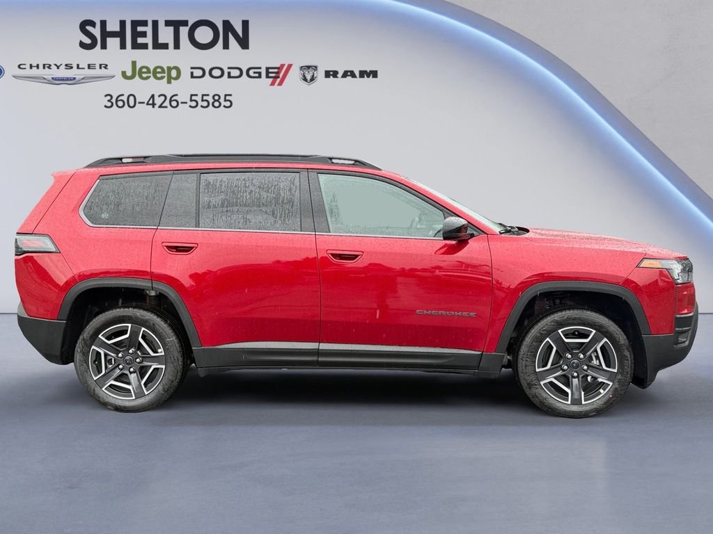 New 2026 Red Hot Pearl-Coat Exterior Paint Jeep Limited image 7