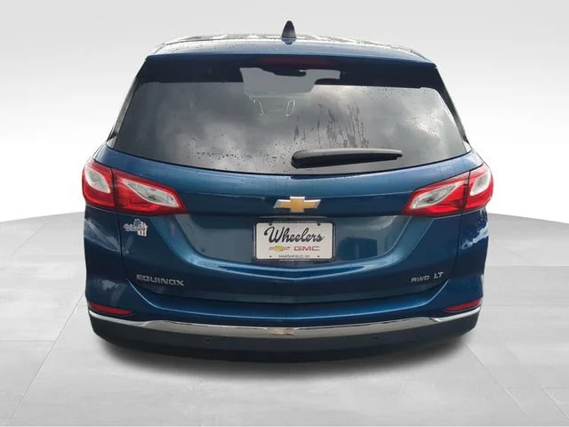 Used 2021 PACIFIC BLUE METALLIC Chevrolet LT image 4