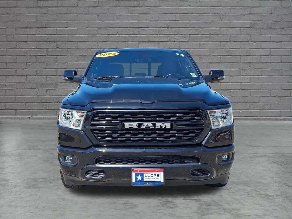 Used 2024 Diamond Black Crystal Pearlcoat Ram Big Horn image 4