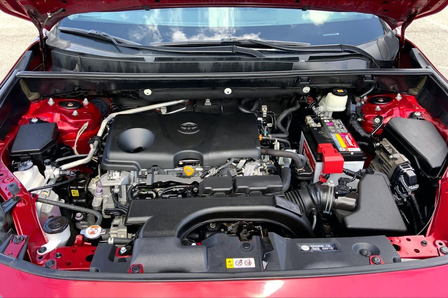 Used 2021 Ruby Flare Pearl Toyota LE image 31