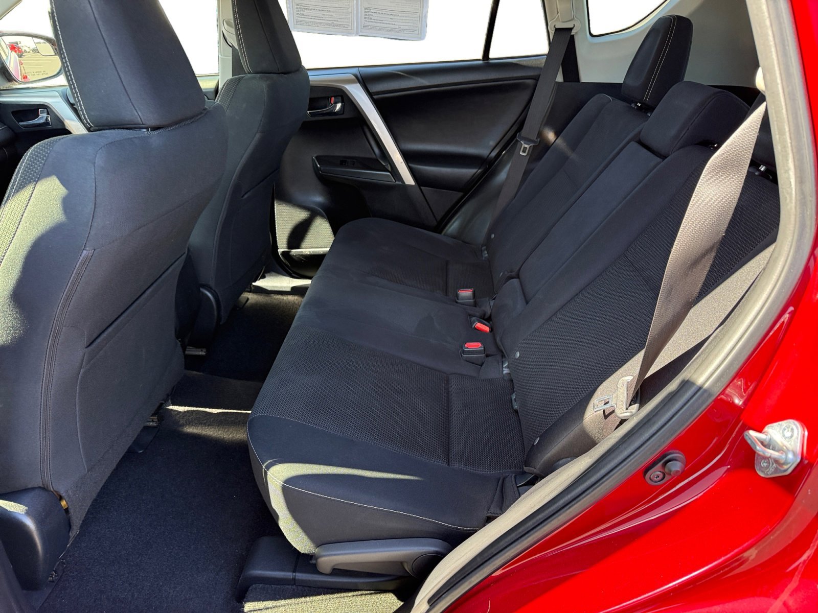 Used 2017 Barcelona Red Metallic Toyota XLE image 16