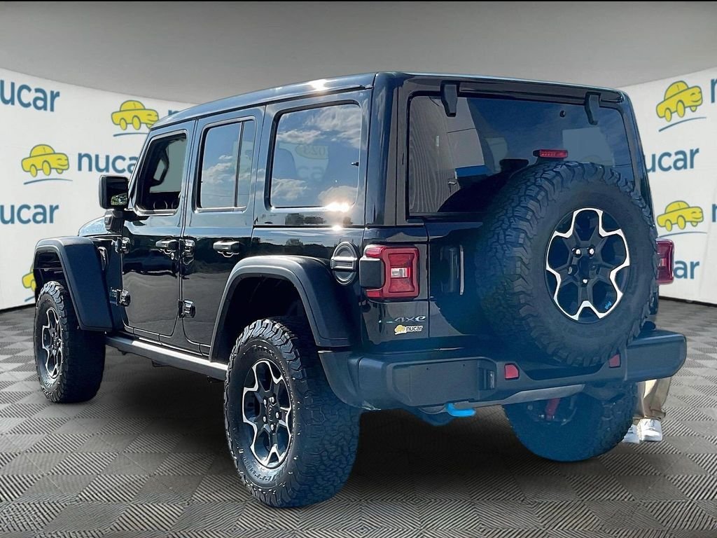 Used 2023 Black Jeep Rubicon 4xe image 4